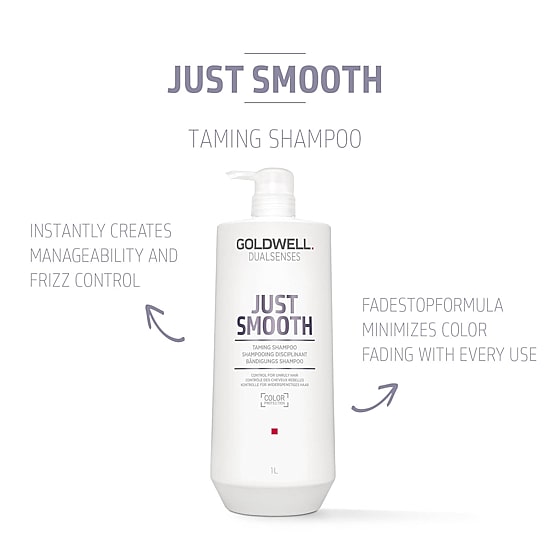 Goldwell Dualsenses Just Smooth Taming Shampoo 33.8 oz.