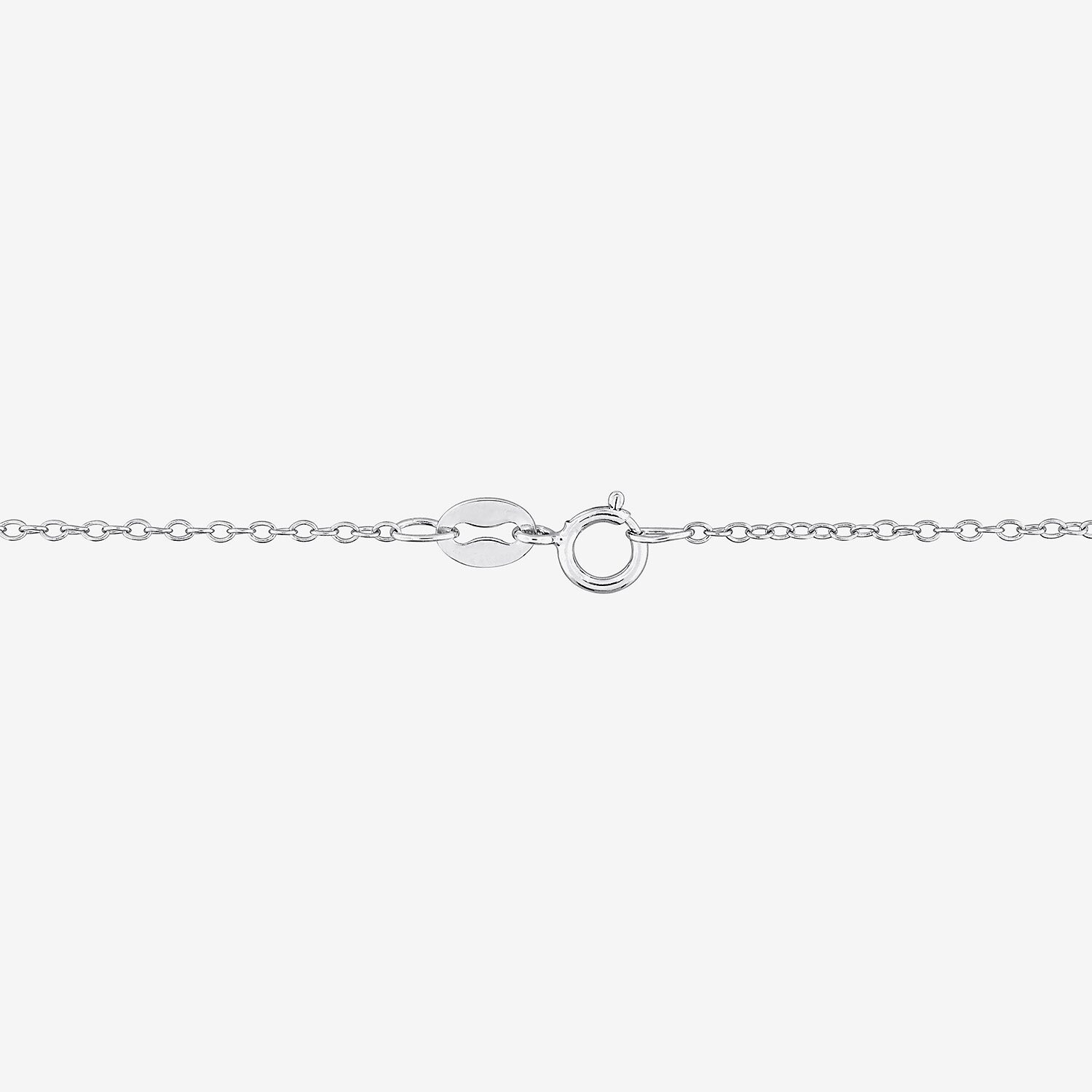 Womens Genuine Gemstone Sterling Silver Pear Pendant Necklace