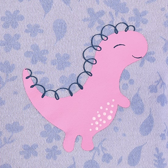 The Peanutshell Dino Baby Girls 3-pc. Animal Sleep and Play