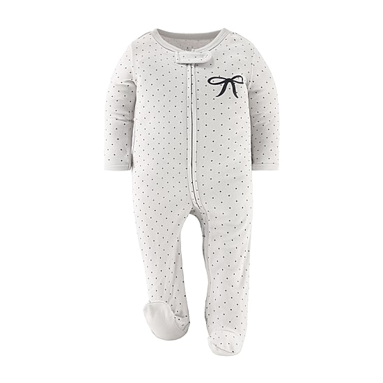 The Peanutshell Balletcore Baby Girls 3-pc. Bows Sleep and Play