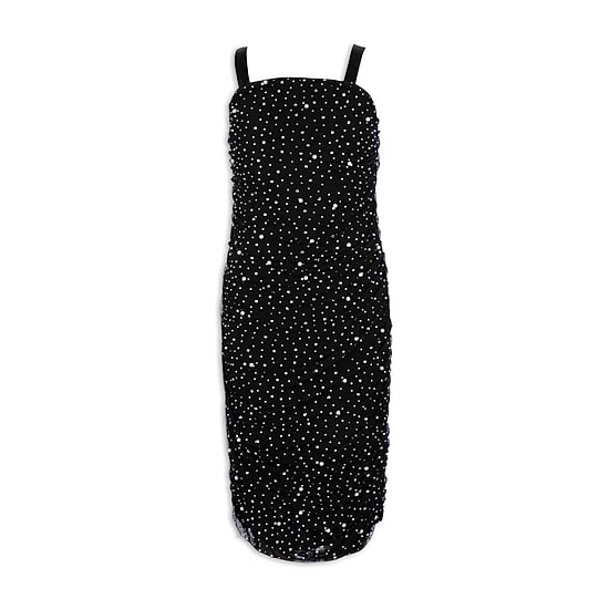 Speechless Big Kid Girls Embellished Sleeveless Midi Party Dress