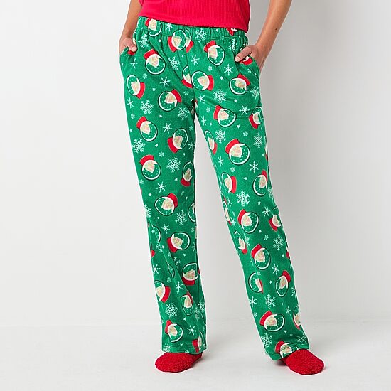 Sleep Chic Womens Fleece Pajama Pants