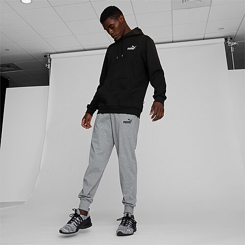 PUMA Essentials Mens Ankle Mid Rise Regular Fit Knit Active Jogger Pant, Xx-large, Gray