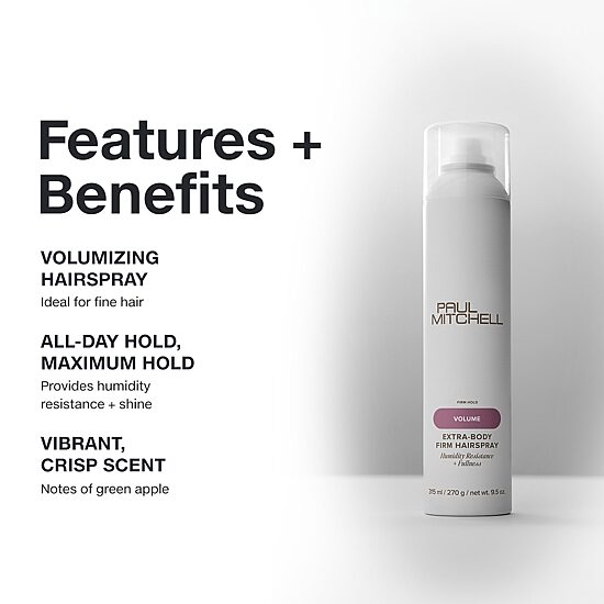 Paul Mitchell Extra Body Firm Hair Spray 9.5 oz.