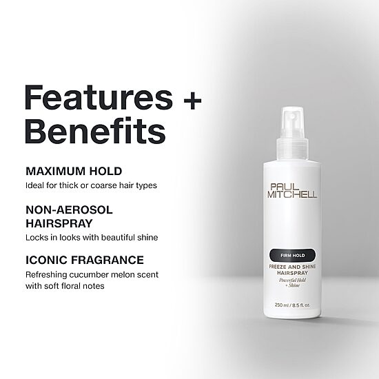 Paul Mitchell Freeze & Shine Hair Spray 8.5 oz.