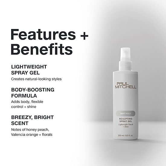 Paul Mitchell Soft Sculpting Spray Hair Gel 8.5 oz.