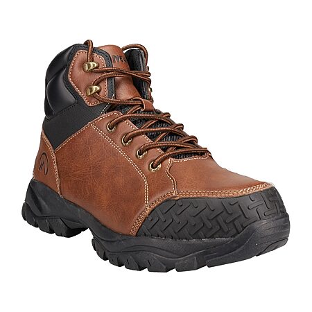 Wolverine Mens Overpass Waterproof Flat Heel Work Boots, Color