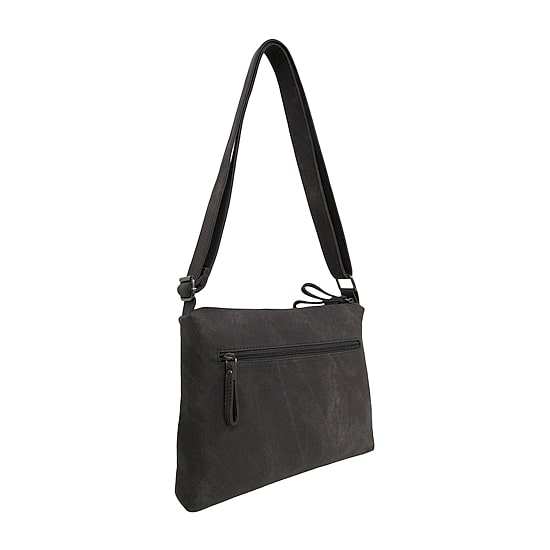Bueno of California North South Zip Washed Crossbody Bag