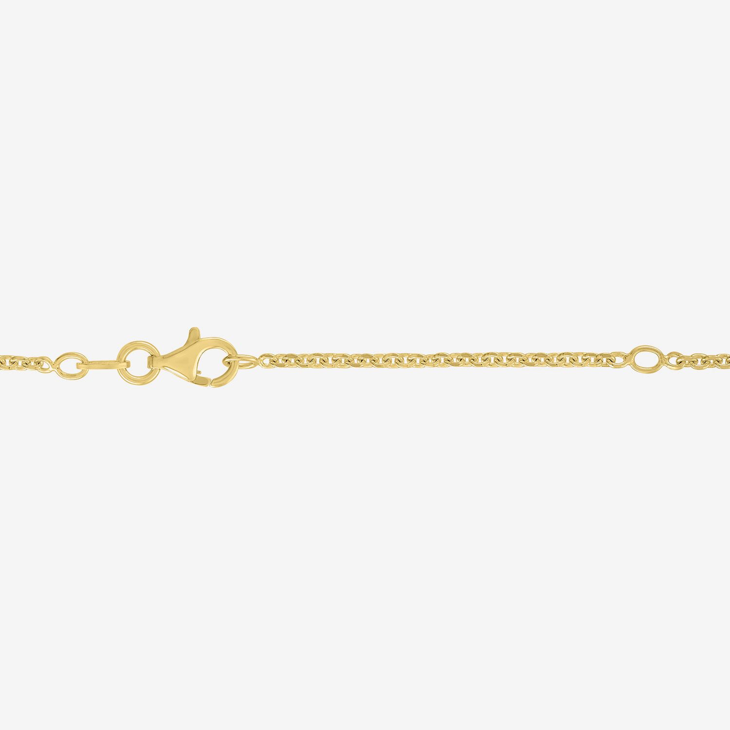 Gemstone 14K Gold Over Silver Oval 17.5 Inch Pendant Necklace