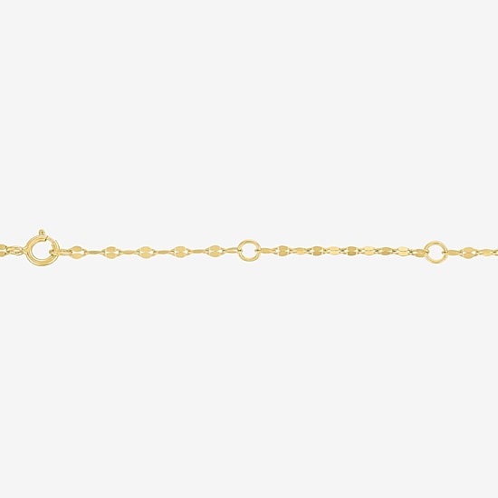 Gemstone 14K Gold Over Silver Round 18 Inch Pendant Necklace