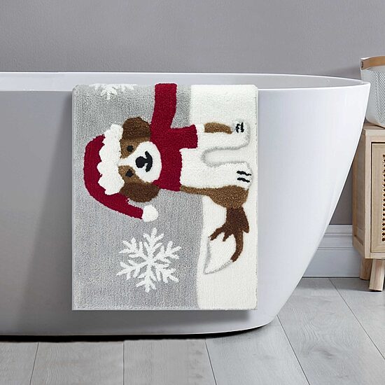 Avanti Puppy Santa Bath Rug
