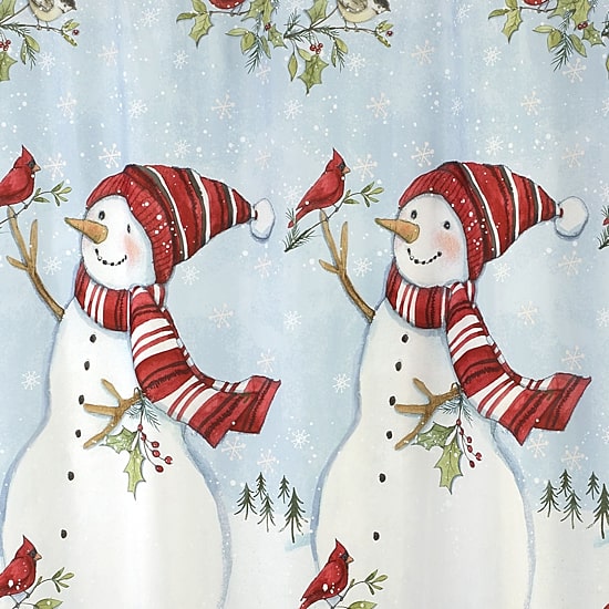 Avanti Holiday Cheer Shower Curtain