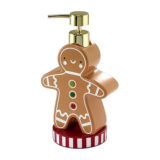 Avanti Gingerbread Man Soap Dispenser