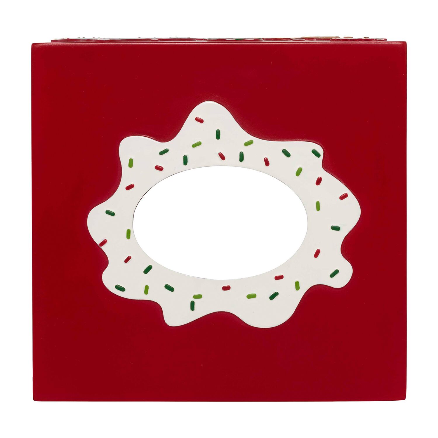 Avanti Gingerbread Man Tissue Box Cover