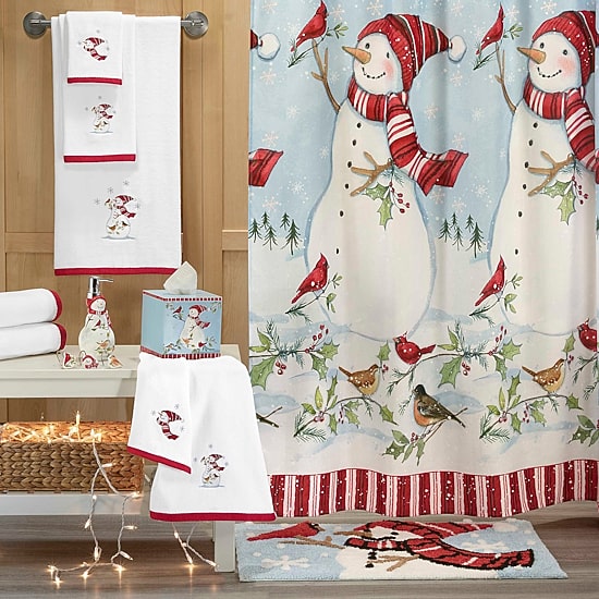 Avanti Holiday Cheer Shower Curtain Hooks