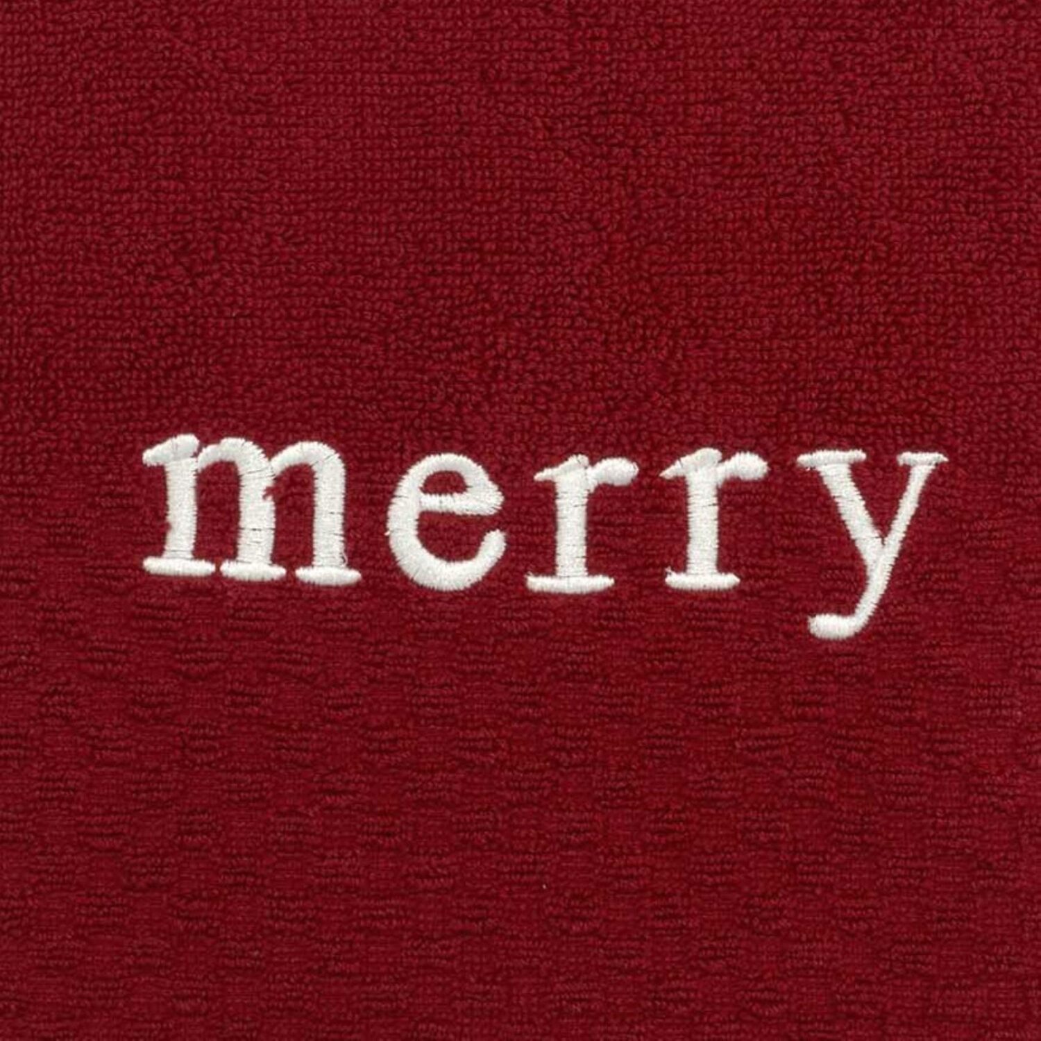 Avanti Merry 2-pc. Embellished Hand Towel