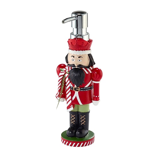 Avanti Peppermint Nutcracker Soap Dispenser