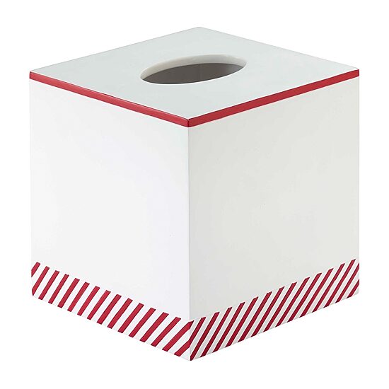 Avanti Peppermint Nutcracker Tissue Box Cover