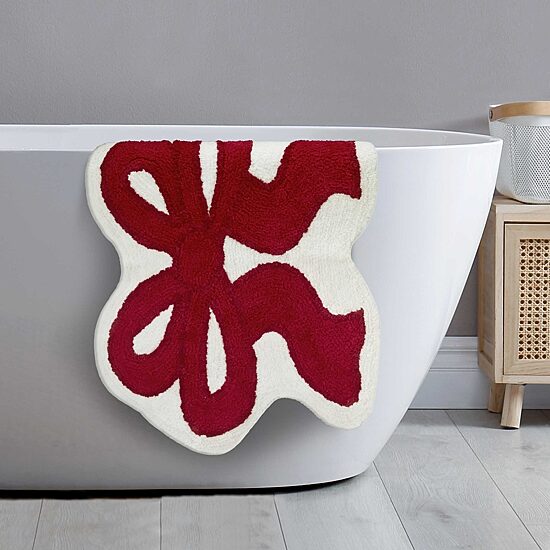 Avanti Christmas Bows Bath Rug