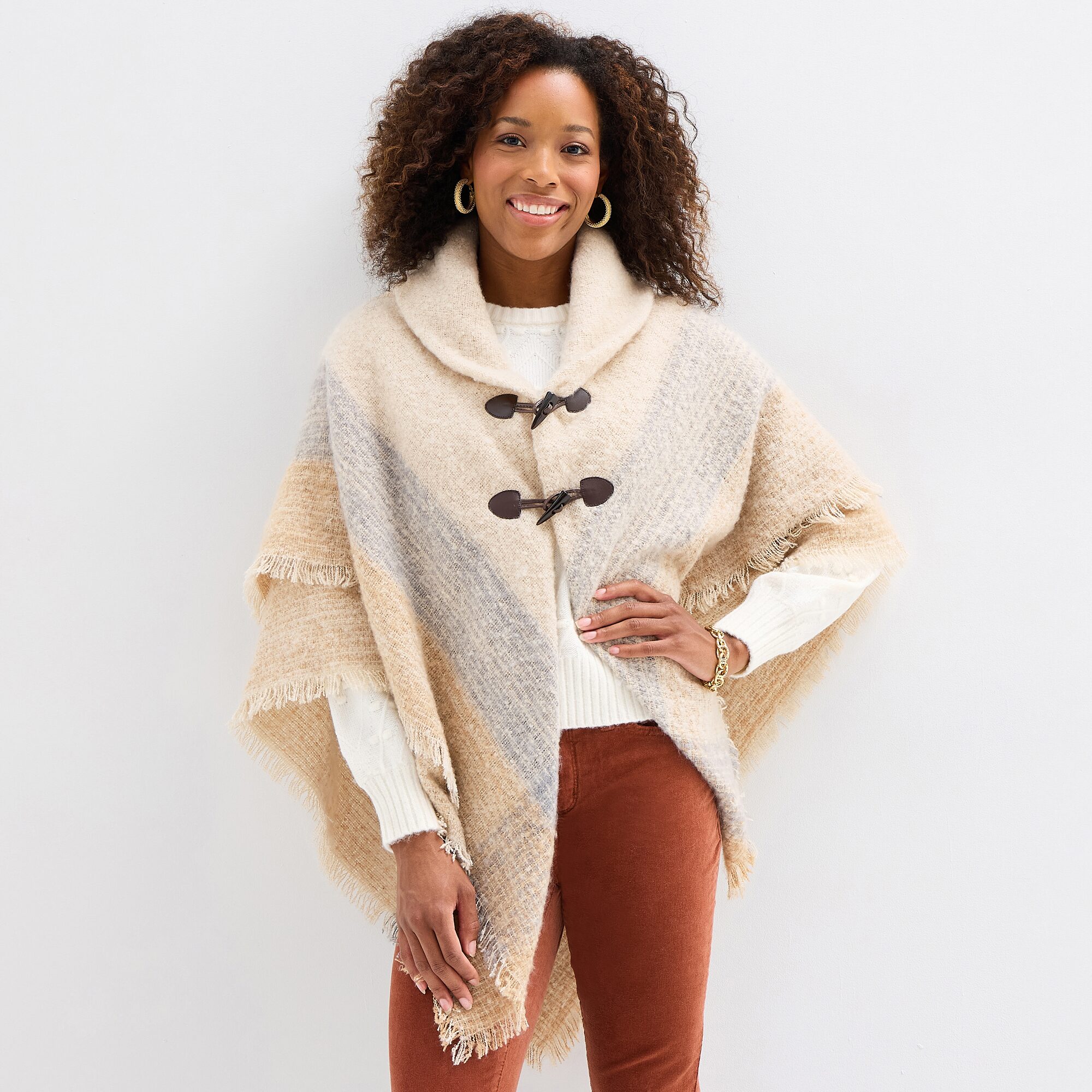 St. John's Bay Toggle Wrap Scarf