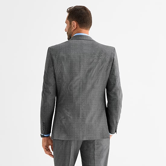Van Heusen Birdseye Mens Stretch Fabric Modern Fit Suit Jacket
