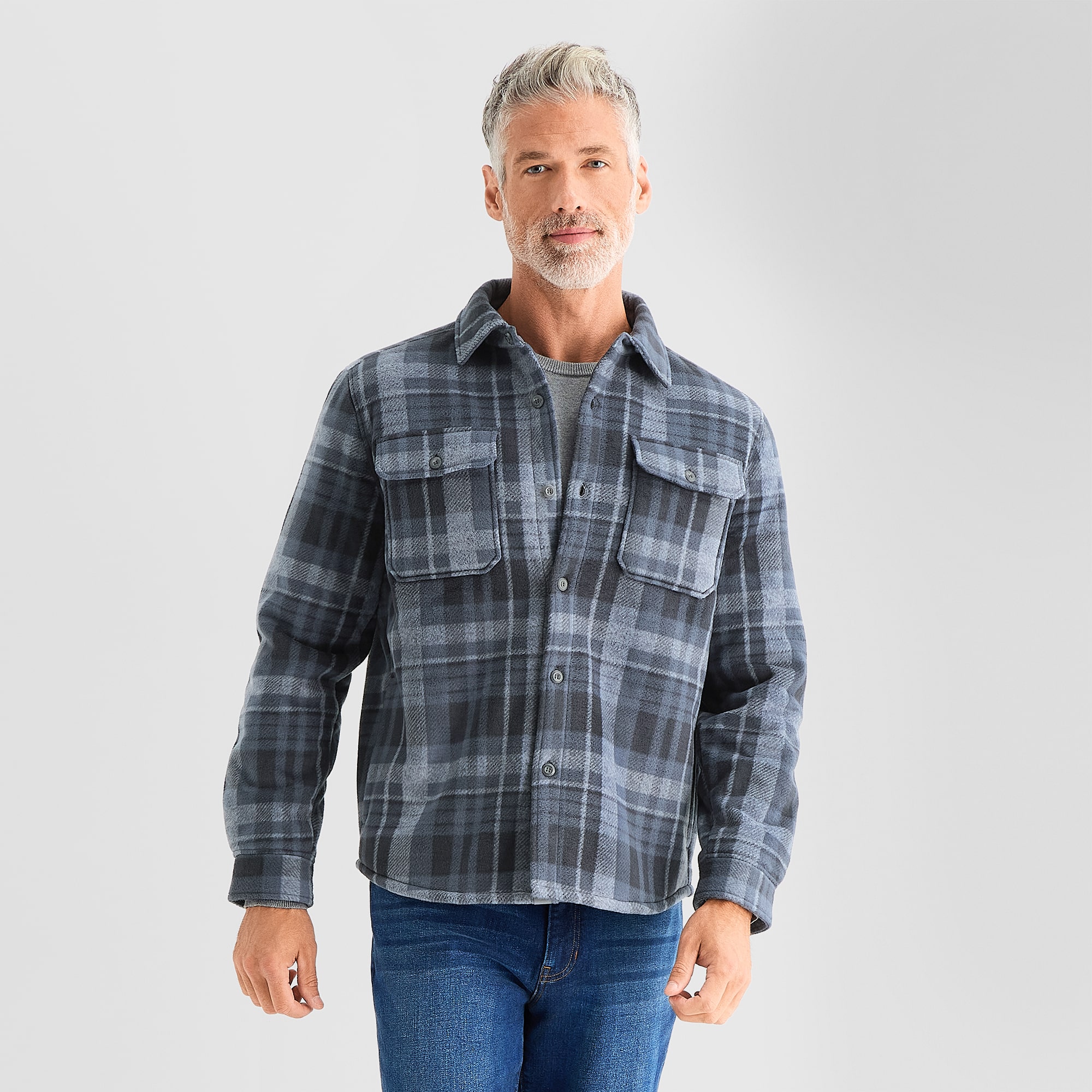 Free Country Mens Fleece Lightweight Jacket