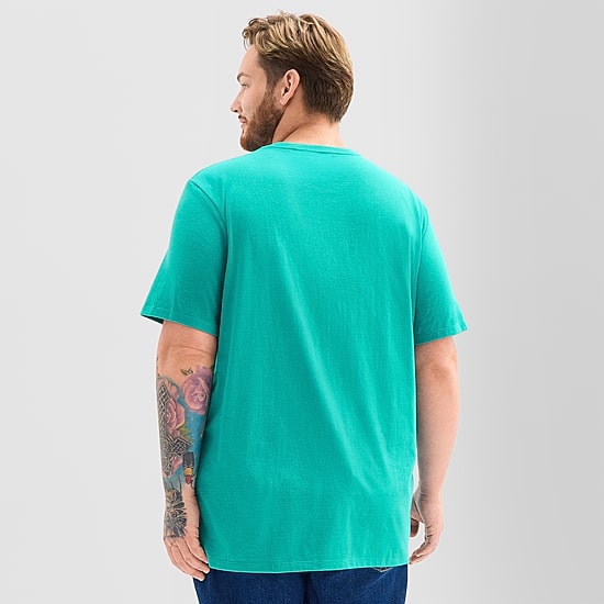 St. John's Bay Super Soft Mens Crew Neck Short Sleeve Big and Tall T-Shirt
