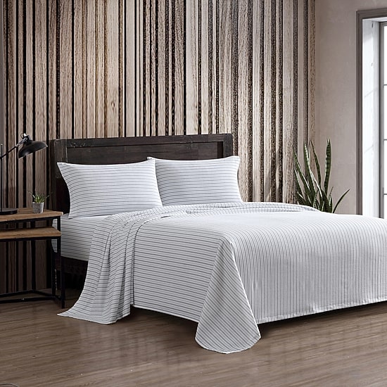 Eddie Bauer Ticking Stripe Sheet Set