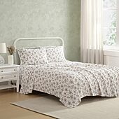 Laura Ashley Antoinette Sheet Set, Color: Soft Pink - JCPenney