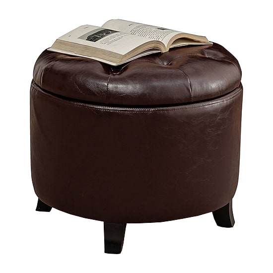 Designs4Comfort Round Ottoman