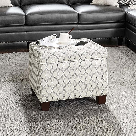 Convenience Concepts Madison Cushioned Ottoman