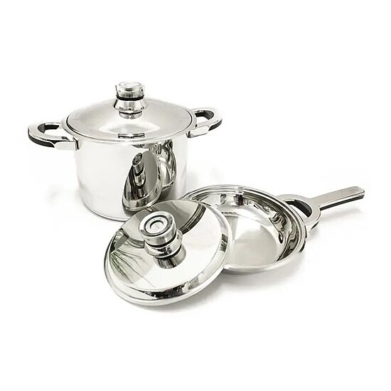 BergHOFF Tfk 15-pc. Stainless Steel Cookware Set