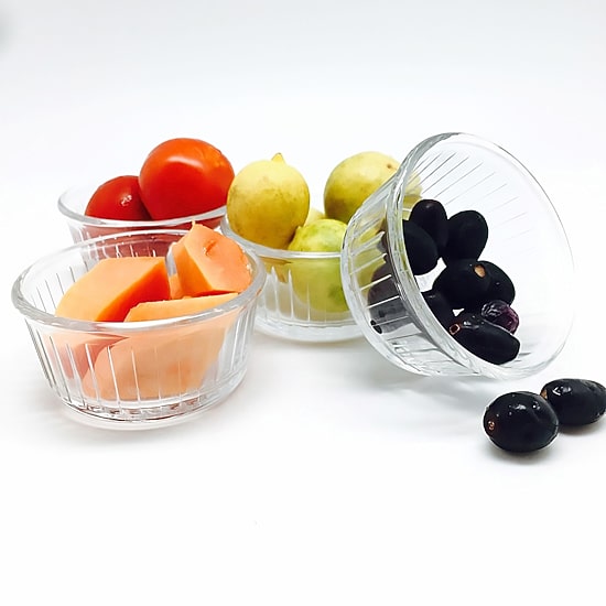 Duralex 4-pc. Small Glass Ramekin Set