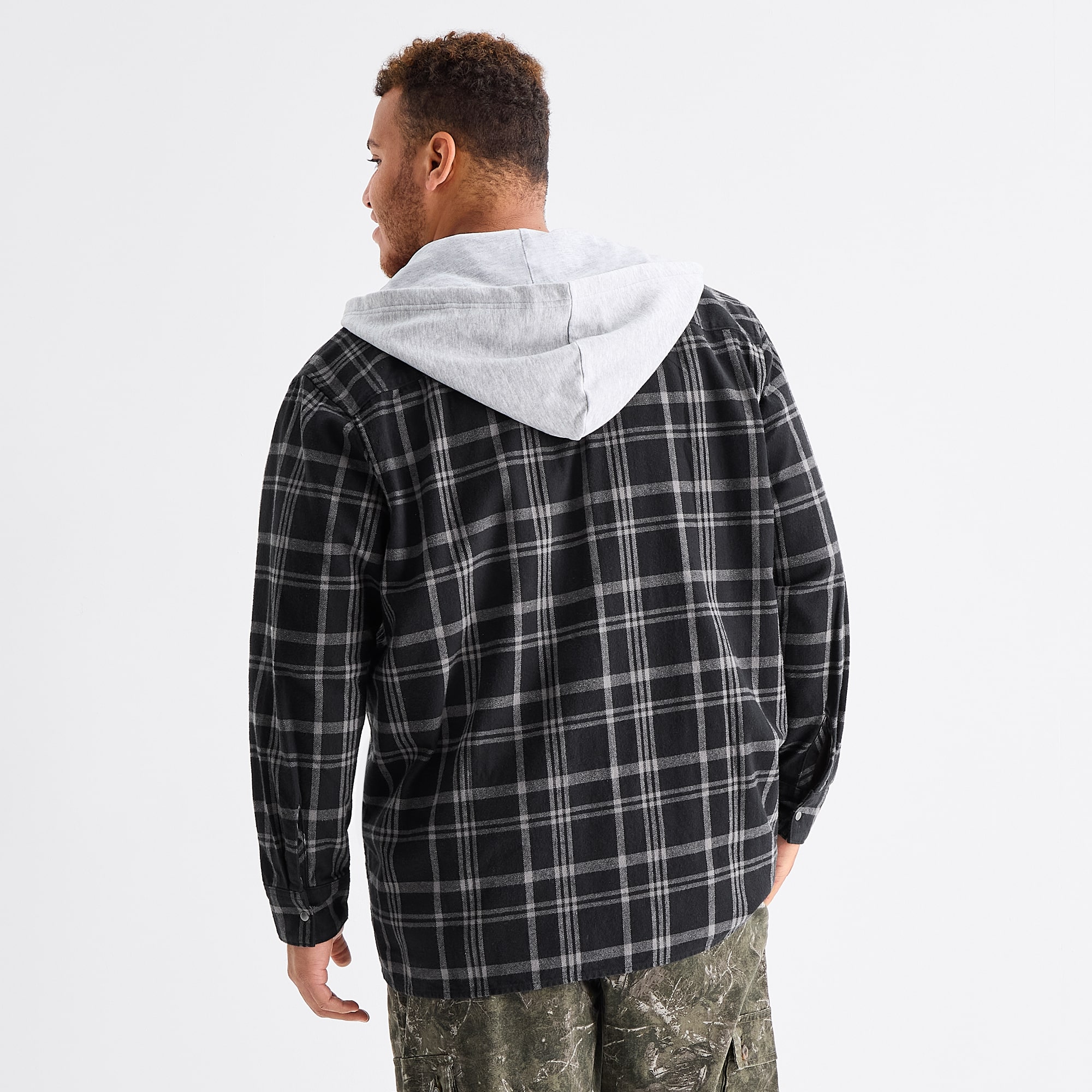 Arizona Mens Big and Tall Shirt Jacket