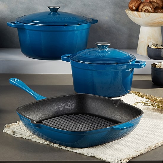 BergHOFF Neo Cast Iron 10-pc. Cookware Set