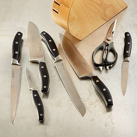 BergHOFF Essentials 8-pc. Forged Knife Block Set