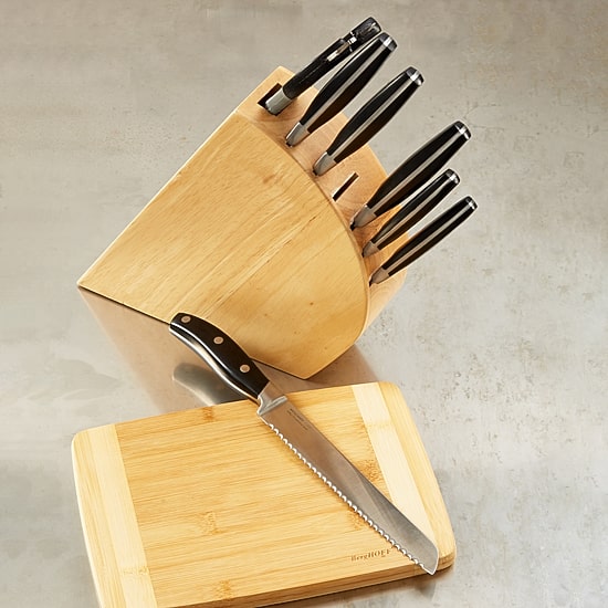 BergHOFF Essentials 8-pc. Forged Knife Block Set