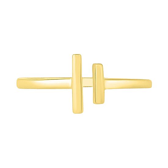 Womens 8.5MM 10K Gold Round Band