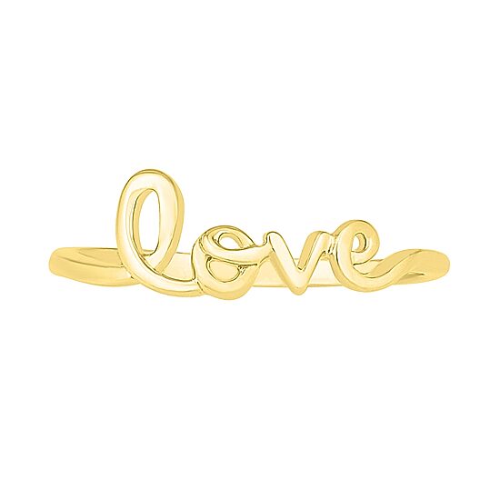Womens 6.5MM 10K Gold Round Band