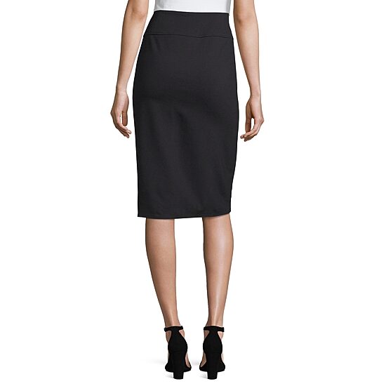 Worthington Ponte Knit Pencil Skirt