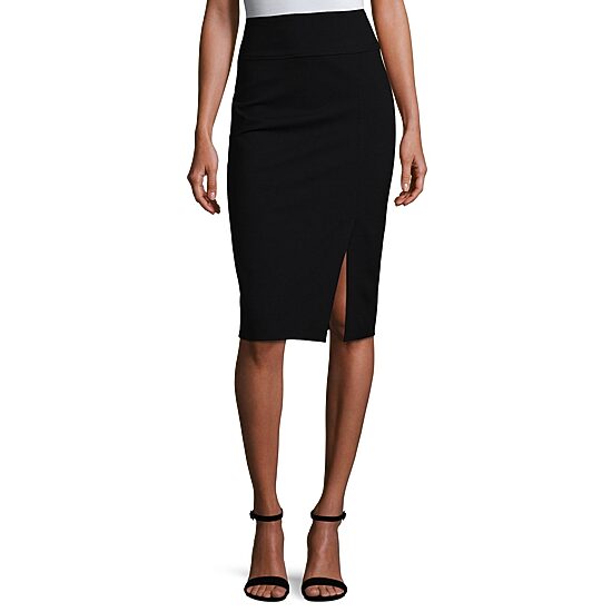 Worthington Ponte Knit Pencil Skirt