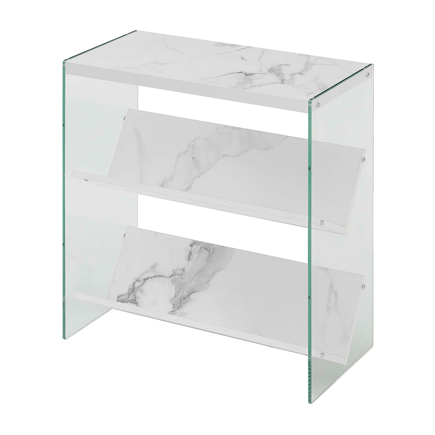 Convenience Concepts Soho Office Collection 2-Shelf Bookcase
