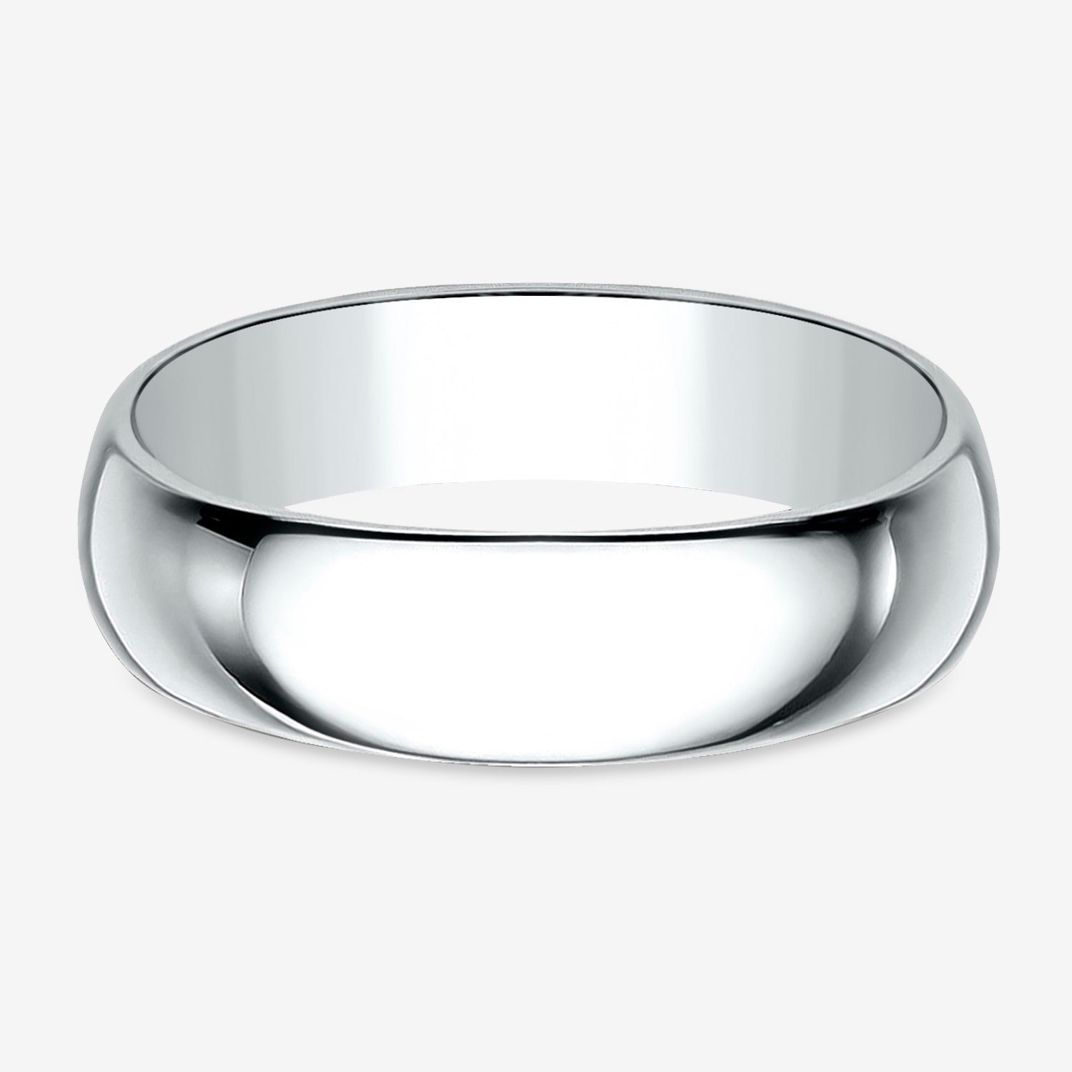 Mens 6mm 10K Gold Wedding Band