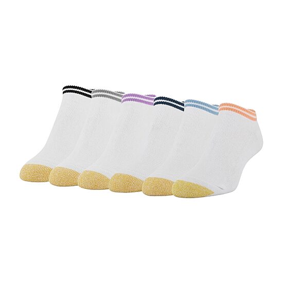 Gold Toe Cushion Womens 6 Pair Liner Socks