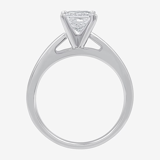 I Said Yes (G / Si1-Si2) Womens 1 1/4 CT. T.W. Lab Grown White Diamond Sterling Silver Solitaire Bridal Set