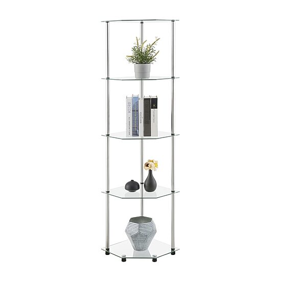 Convenience Concepts Desing2go 4-Shelf Standard Bookshelf
