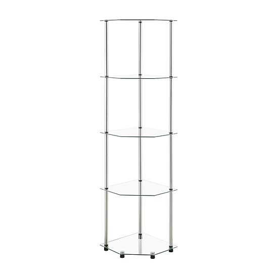 Convenience Concepts Desing2go 4-Shelf Standard Bookshelf
