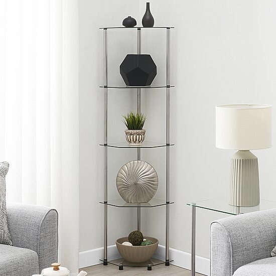 Convenience Concepts Desing2go 4-Shelf Standard Bookshelf