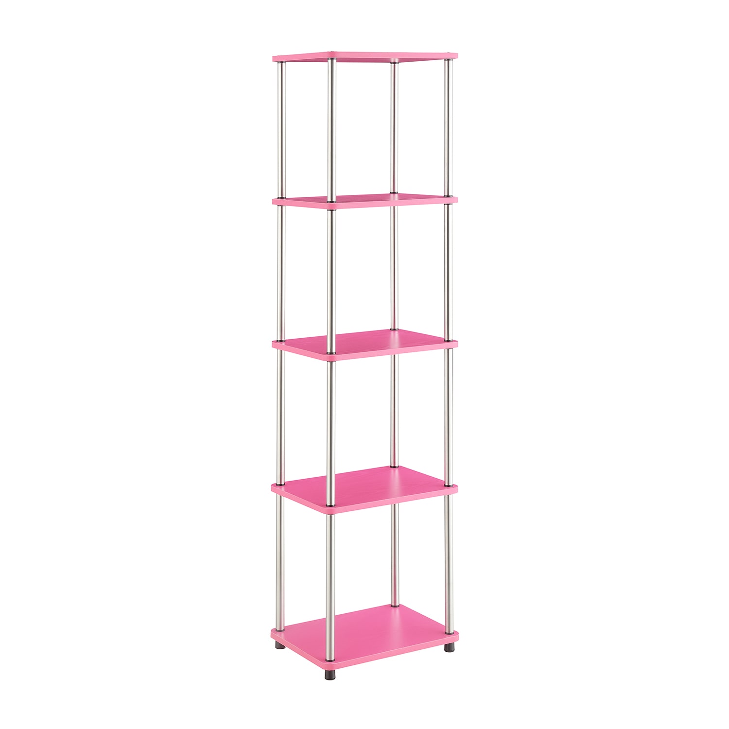 Convenience Concepts Desing2go 4-Shelf Standard Bookshelf