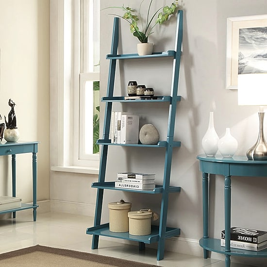 French Country Bookshelf Ladder